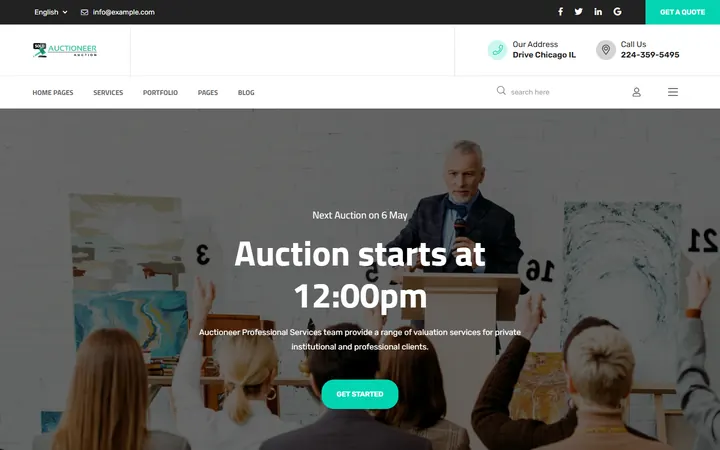 Auctioneer preview