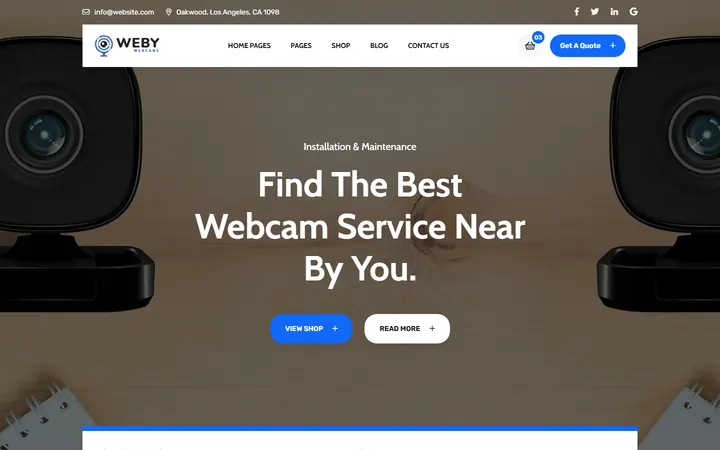 Weby preview