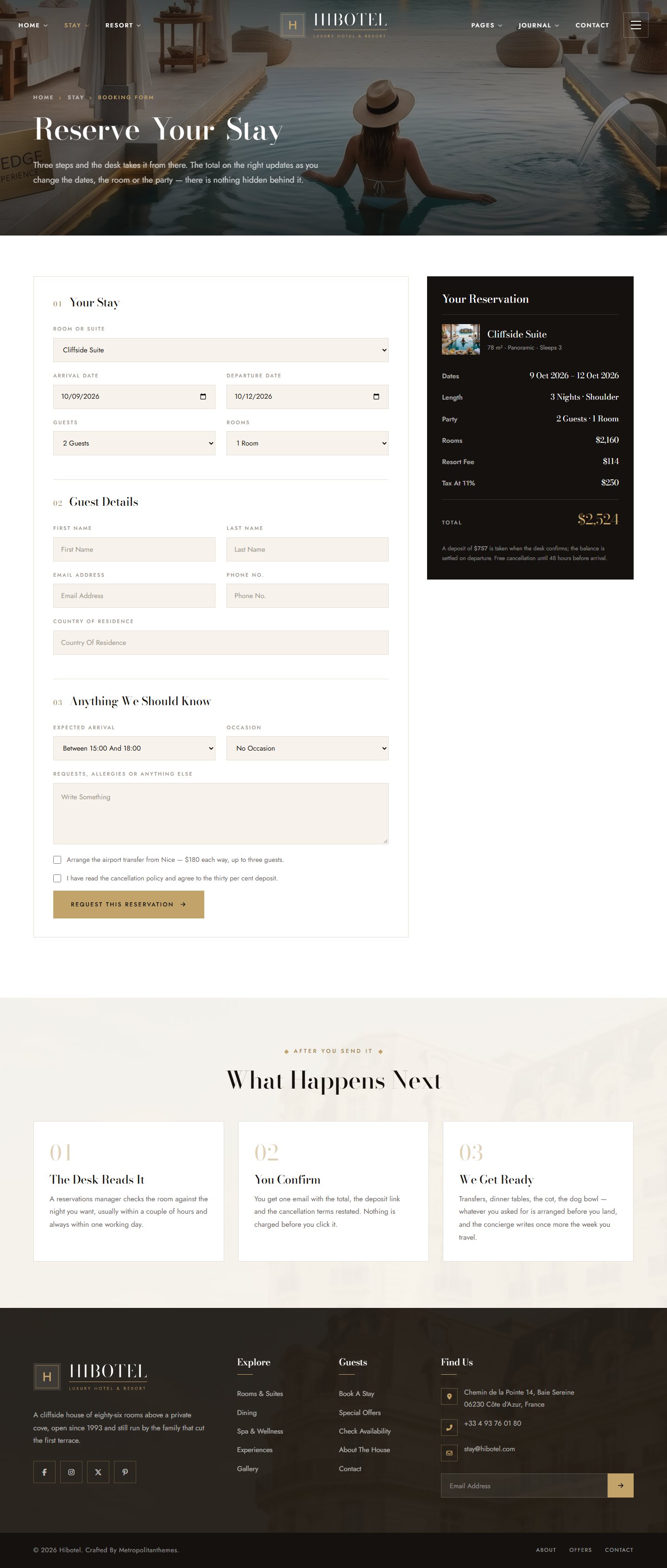 Hibotel - Booking