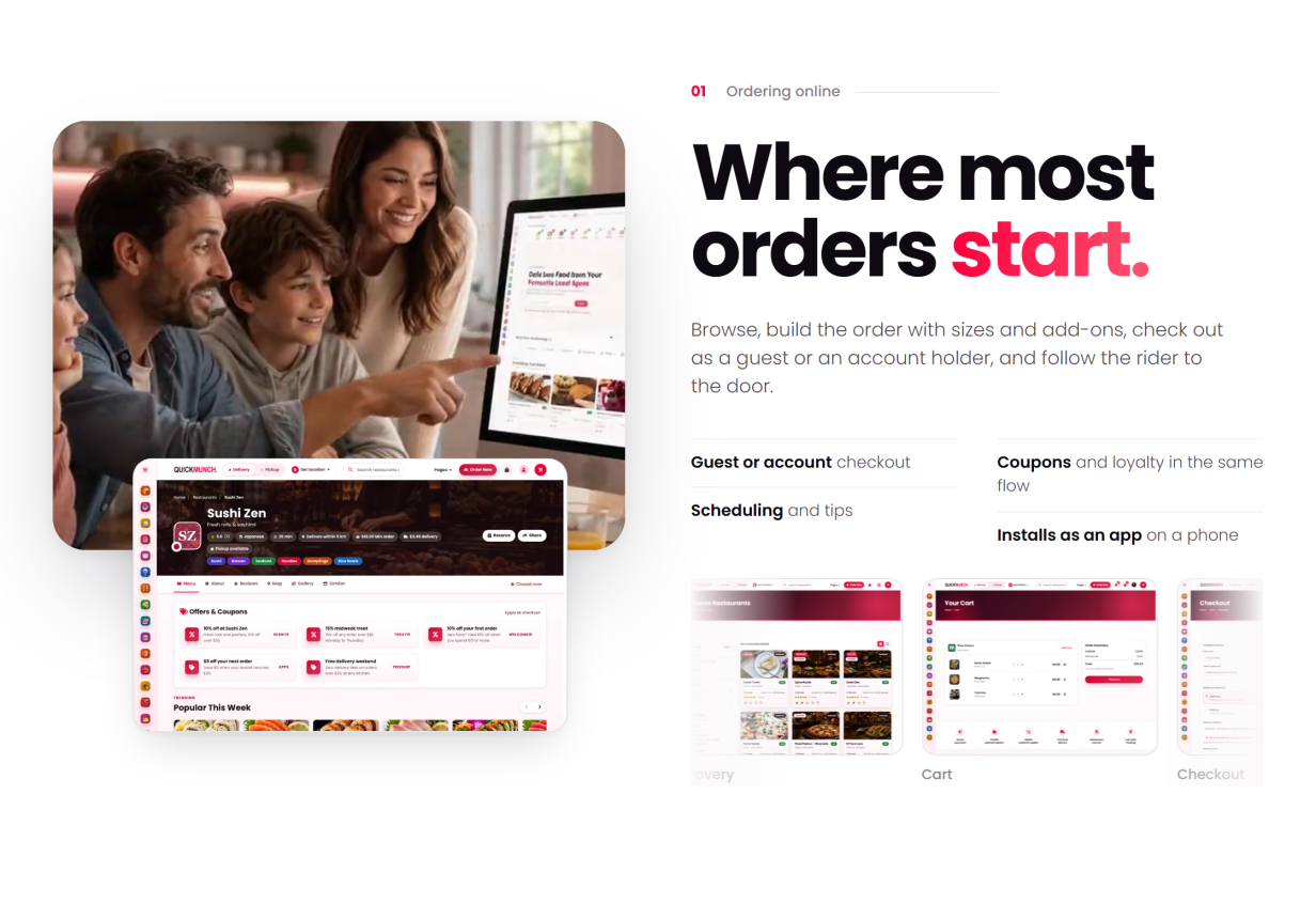 Where most orders start