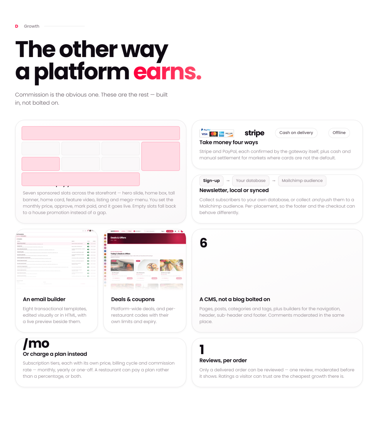 The other way a platform earns