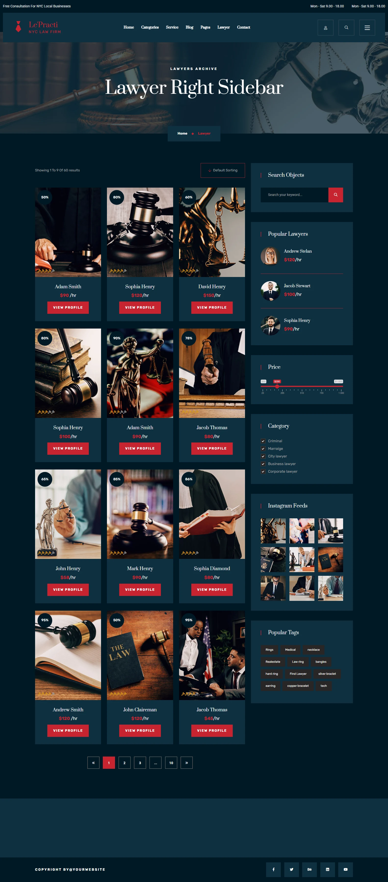 Lawyer Right Style 2 Screenshot