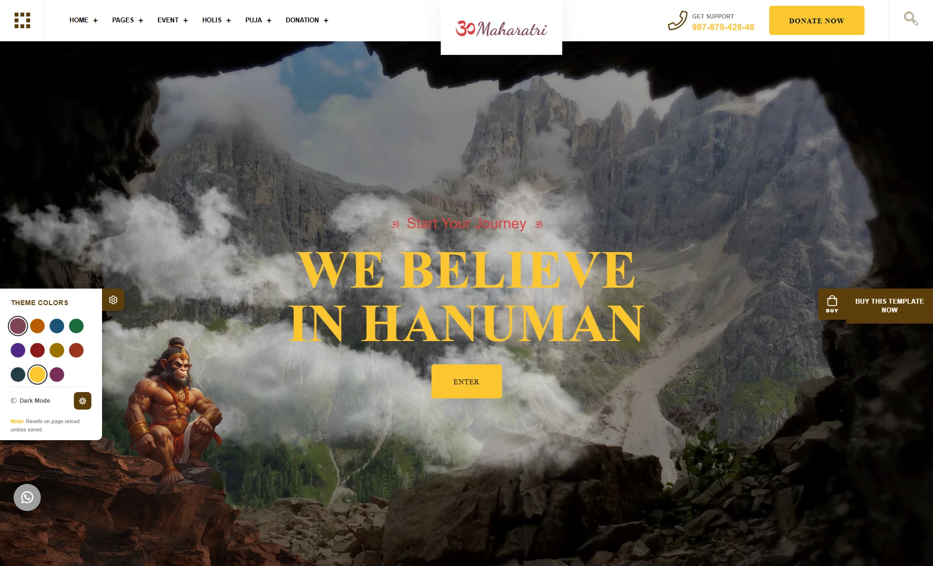 Maharatri Hanuman variant 2 layout