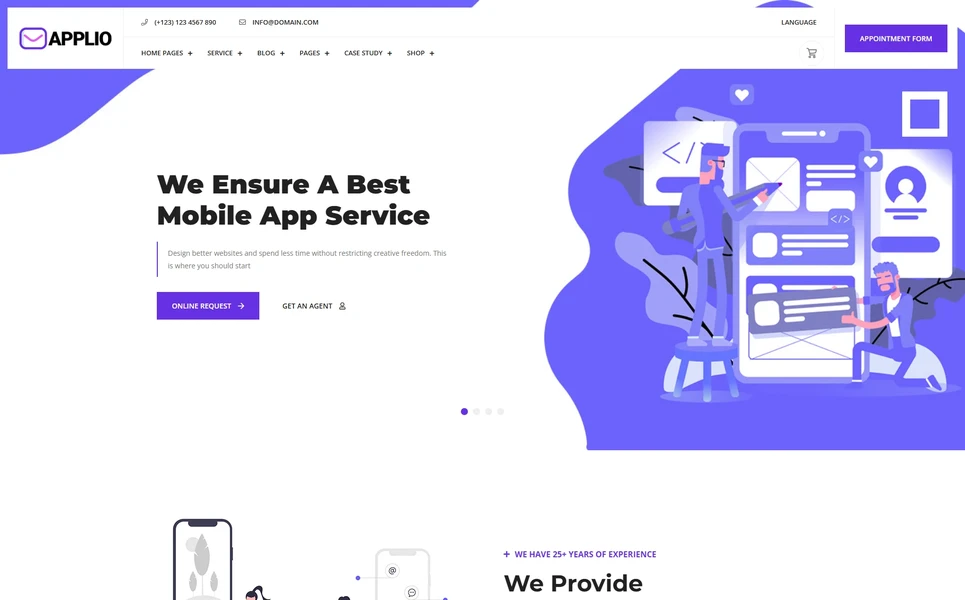 Applio — App Vue.js Template