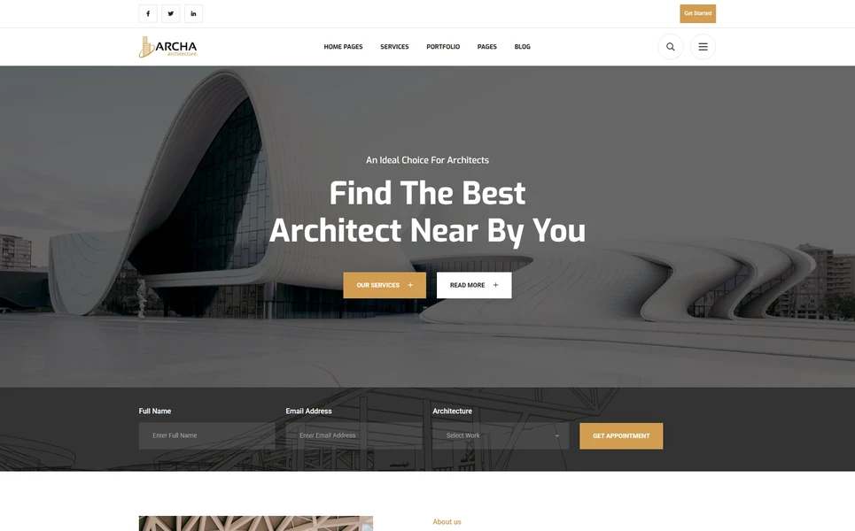 Archa — Architecture Vue.js Template