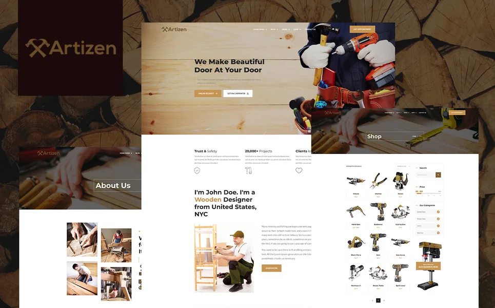 Artizen — Art HTML5 Template