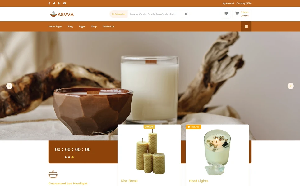 Asvva — eCommerce Vue.js Template
