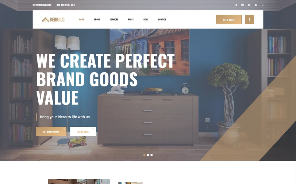 Beibuild — Real Estate Vue.js Template