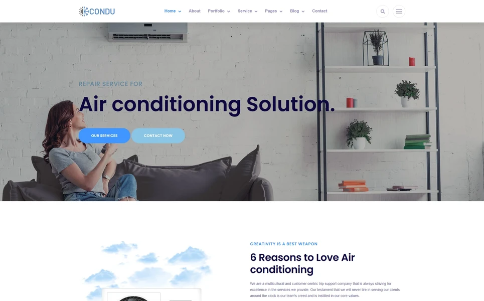 Candu — HVAC Angular Template
