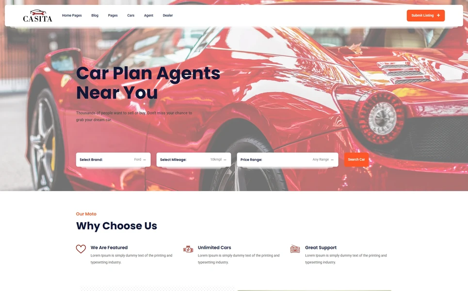 Casita — Real Estate WordPress Theme