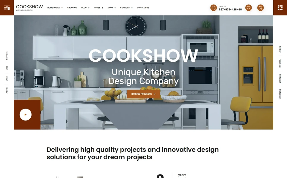 Cookshow — Cooking Angular Template