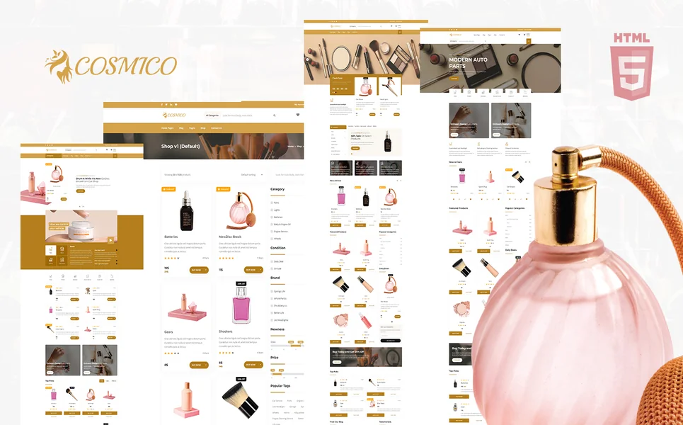 Cosmico — eCommerce HTML5 Template