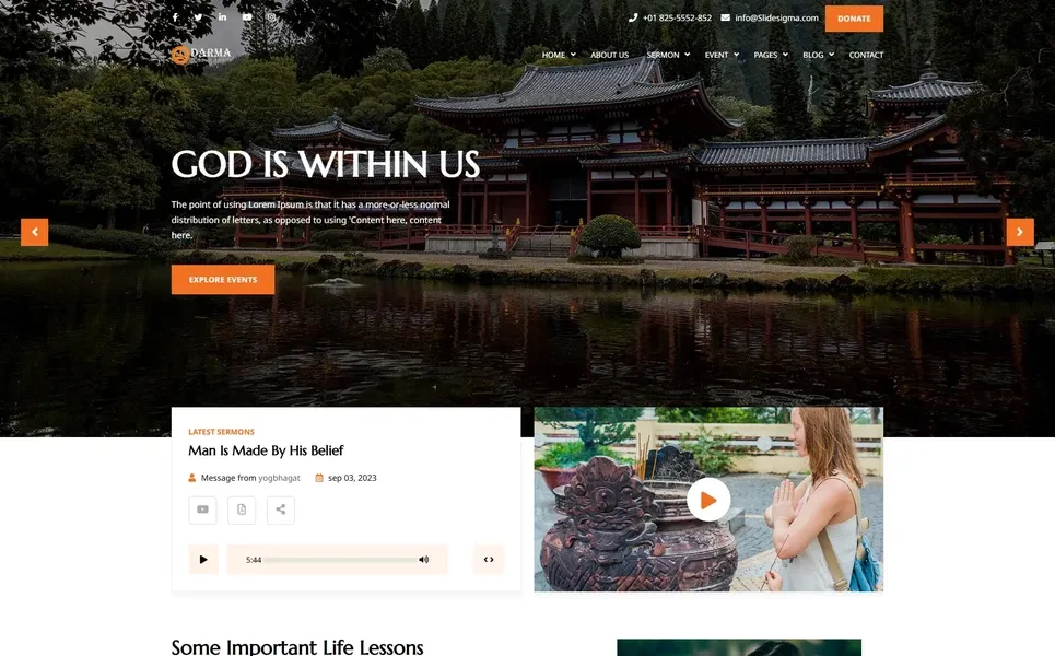 Darma — Creative PHP Website Template