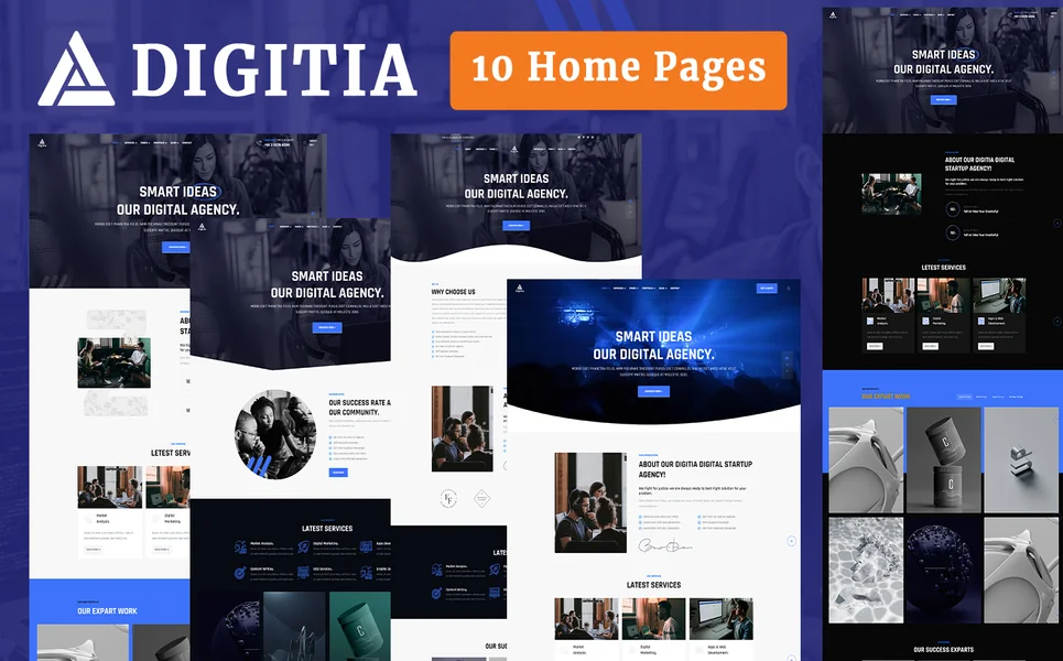 Digitia — Digital Agency — Ai Smart Website