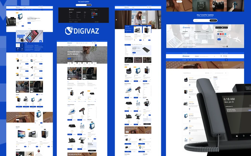 Digivaz — Auto Parts — Ai Smart Website