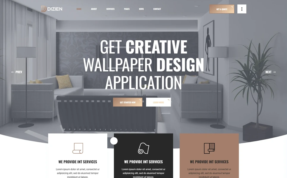 Dizien — Creative WordPress Theme