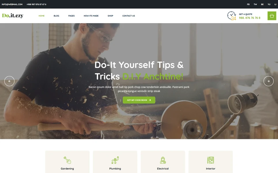 Doitezy — DIY — Ai Smart Website
