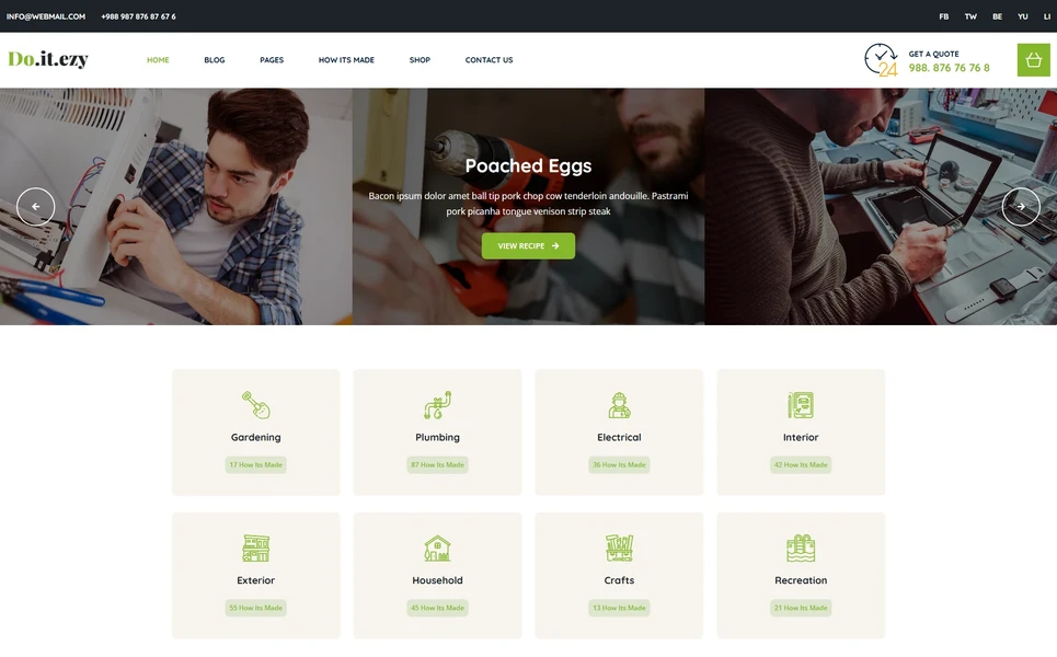 Doitezy — DIY Vue.js Template