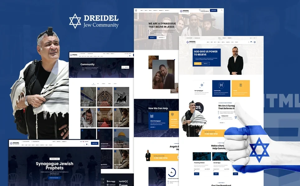 Dreidel — Religious Angular Template