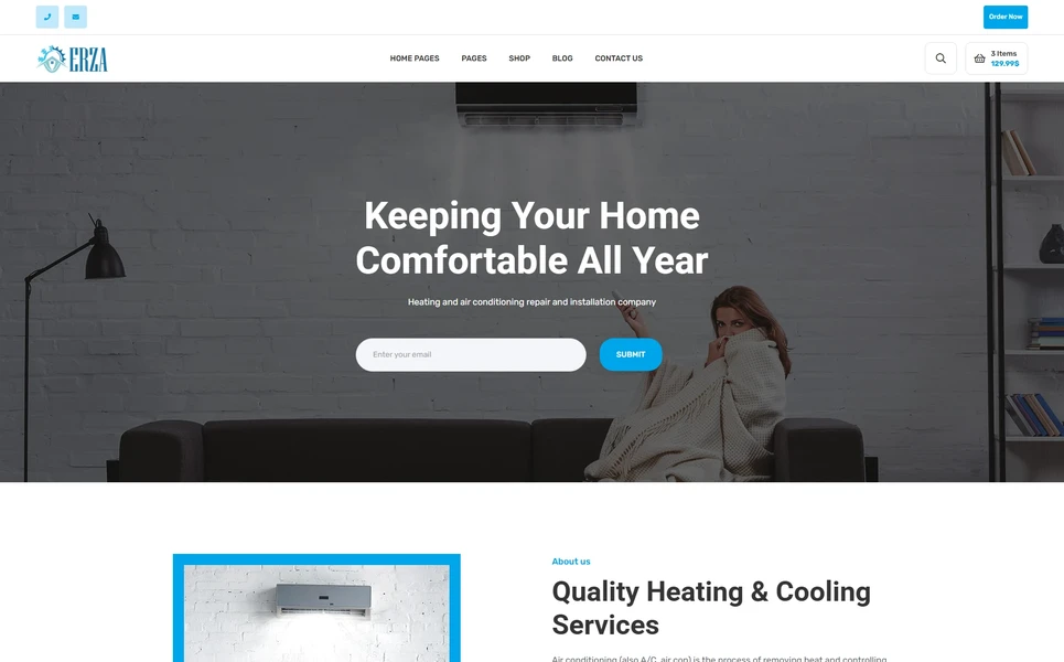 Erza — Fashion Angular Template