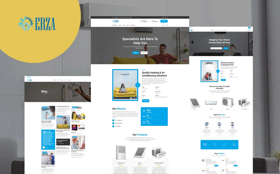 Erza — Fashion — Ai Smart Website