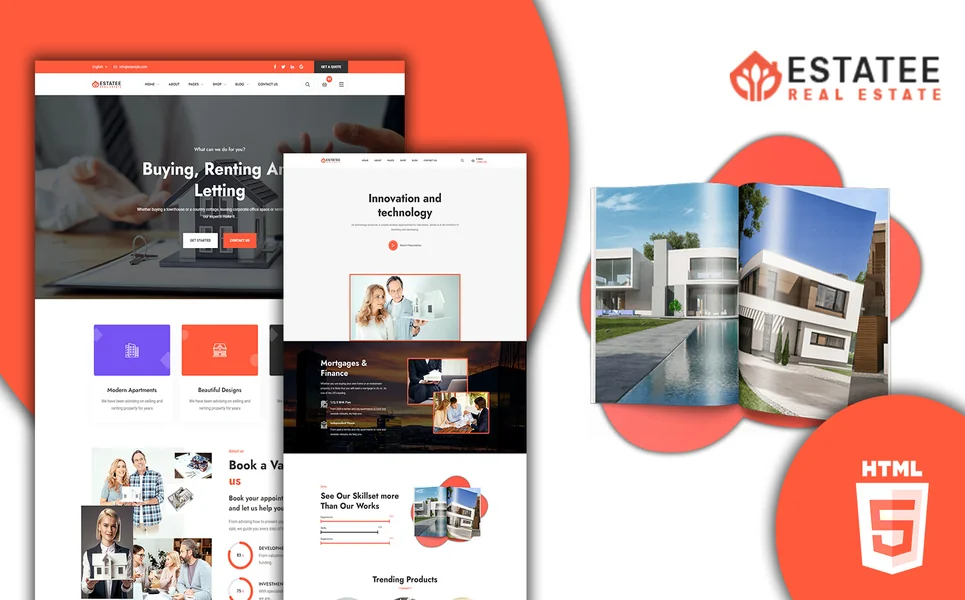 Estatee — Real Estate — Ai Smart Website
