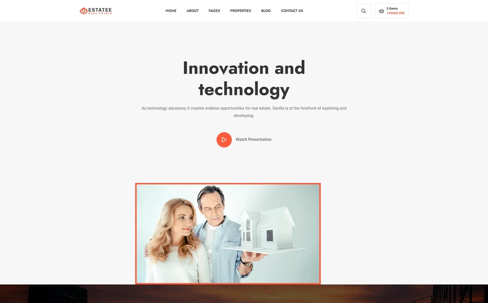 Estatee — Real Estate WordPress Theme