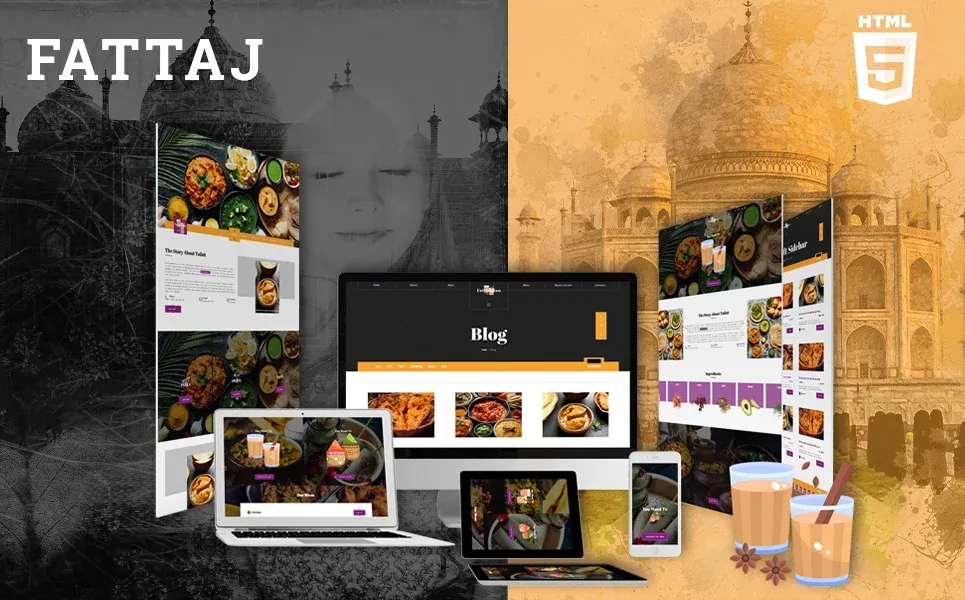 Fattaj — Food Delivery HTML5 Template