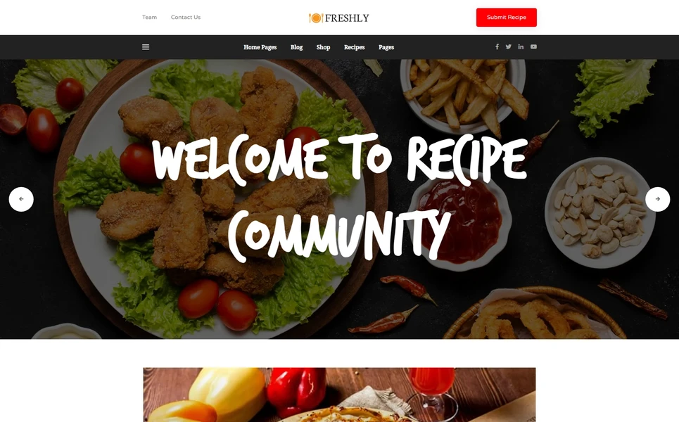 Freshly — Grocery — Ai Smart Website