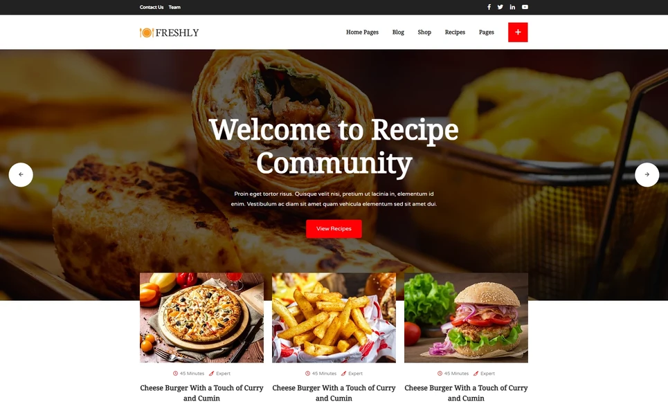 Freshly — Grocery Vue.js Template