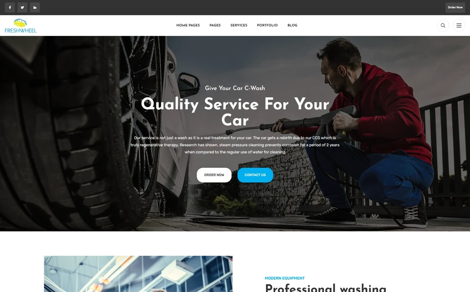 Freshwheel — Food Delivery — Ai Smart Website