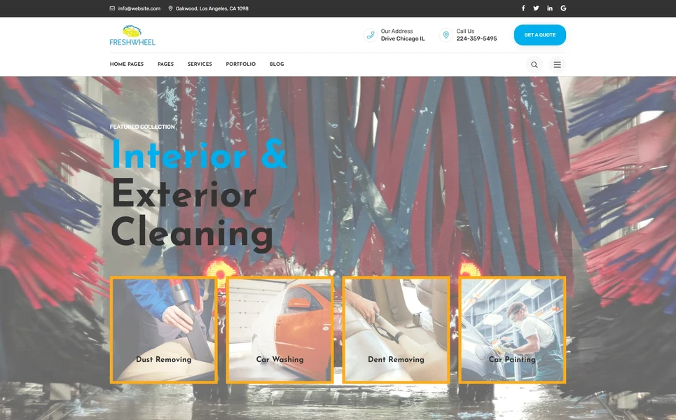 Freshwheel — Food Delivery WordPress Theme