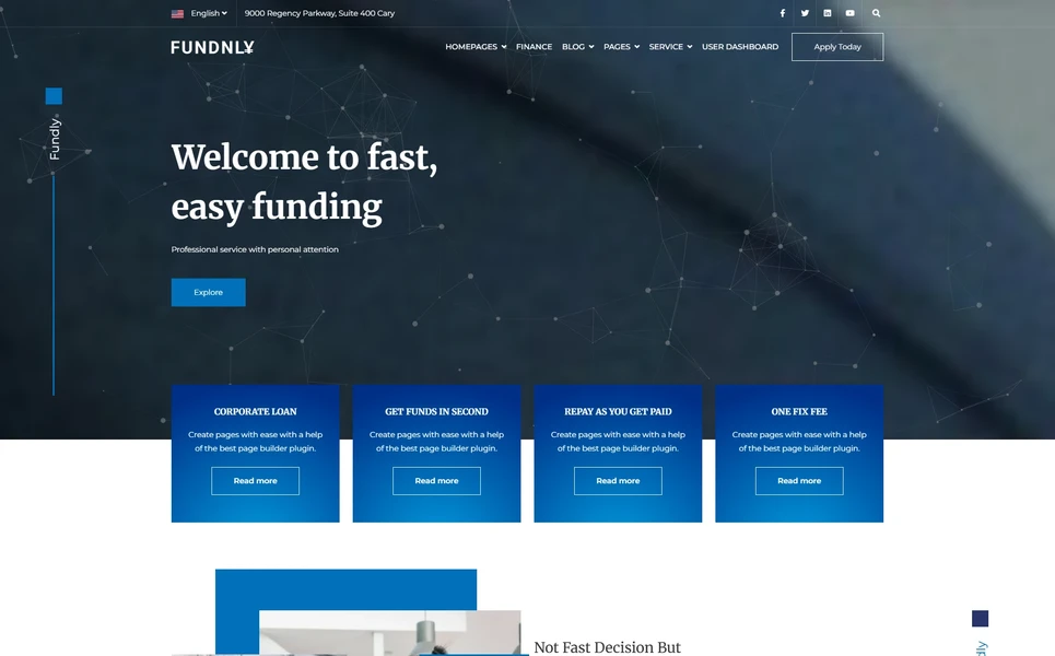 Fundly — Charity Angular Template