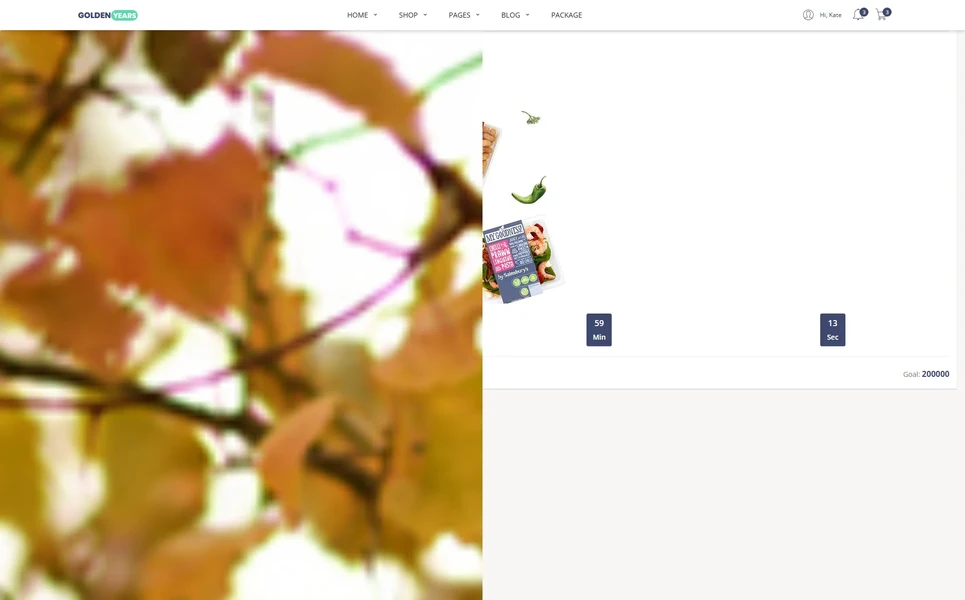 Goldenyears — Charity PHP Website Template