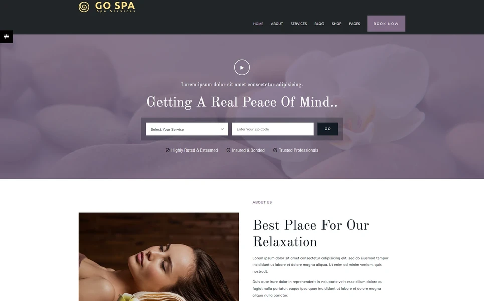 Gospa — Spa Angular Template