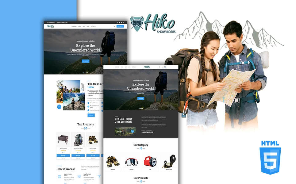 Hiko — Hiking — Ai Smart Website