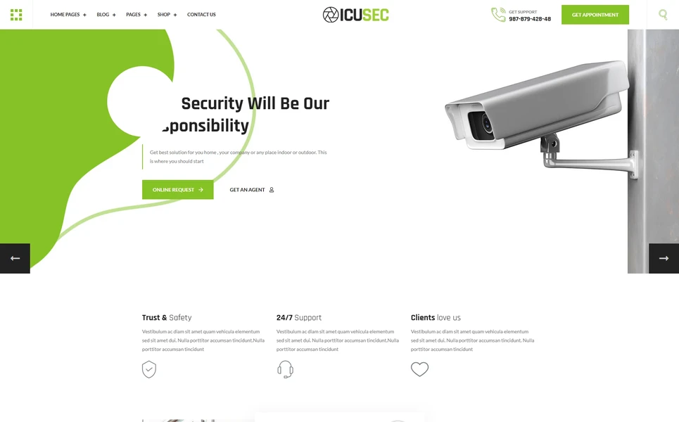 Icusec — Security Angular Template