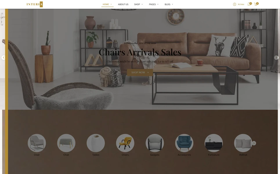 Interia — Interior HTML5 Template