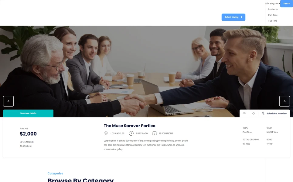 Jooben — Multi-Category Vue.js Template