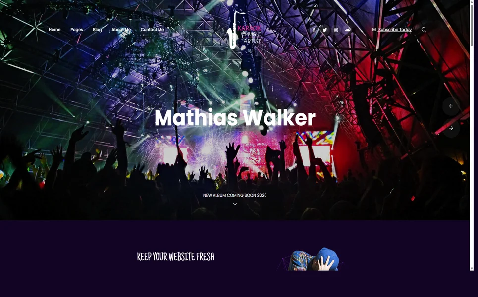 Karaok — Karaoke HTML5 Template