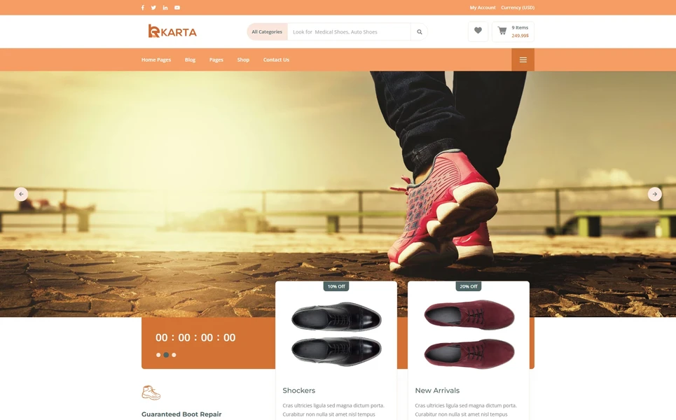 Karta — eCommerce PHP Website Template