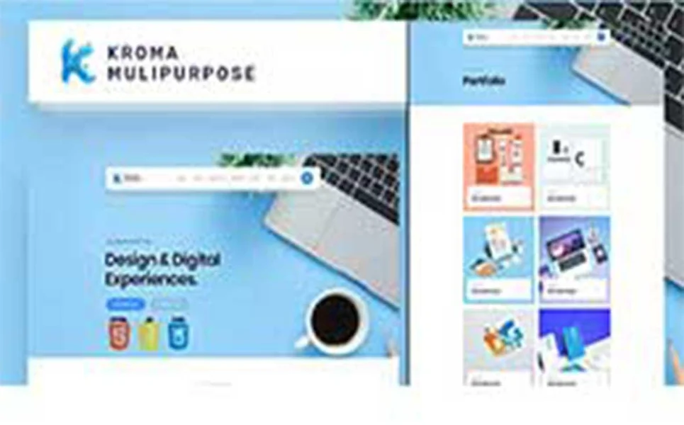 Kroma — Design Agency HTML5 Template