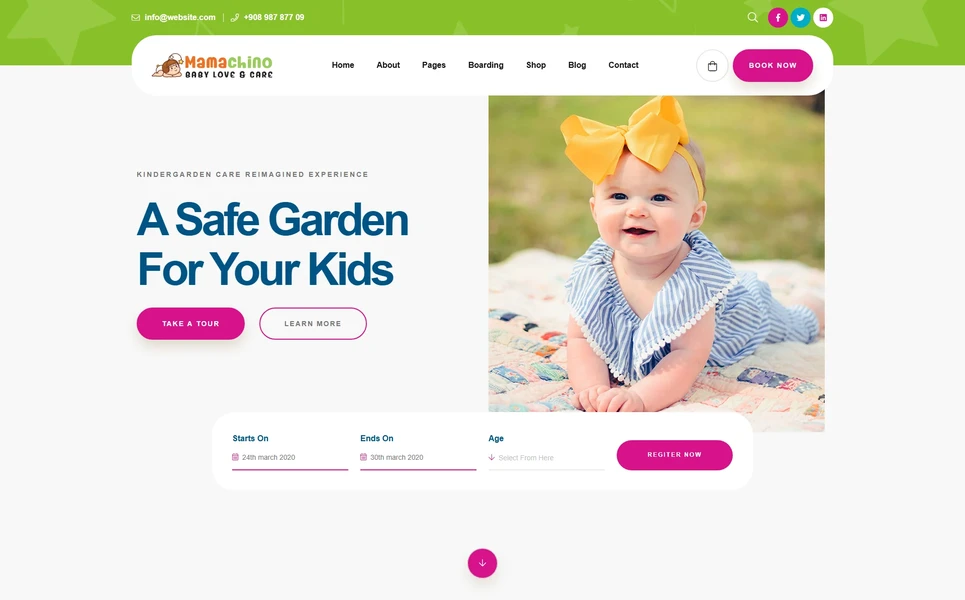 Mamachino — Garden Angular Template