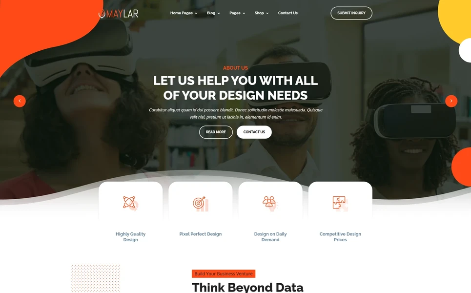 Maylar — Design Agency Angular Template