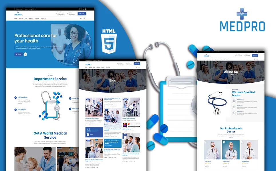 Mednalytics — Medical Analytics HTML5 Template