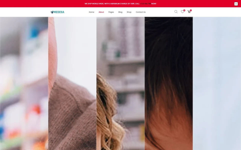 Medsea — Pharmacy Vue.js Template