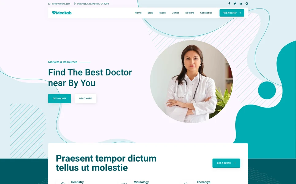 Medtab — Medical WordPress Theme