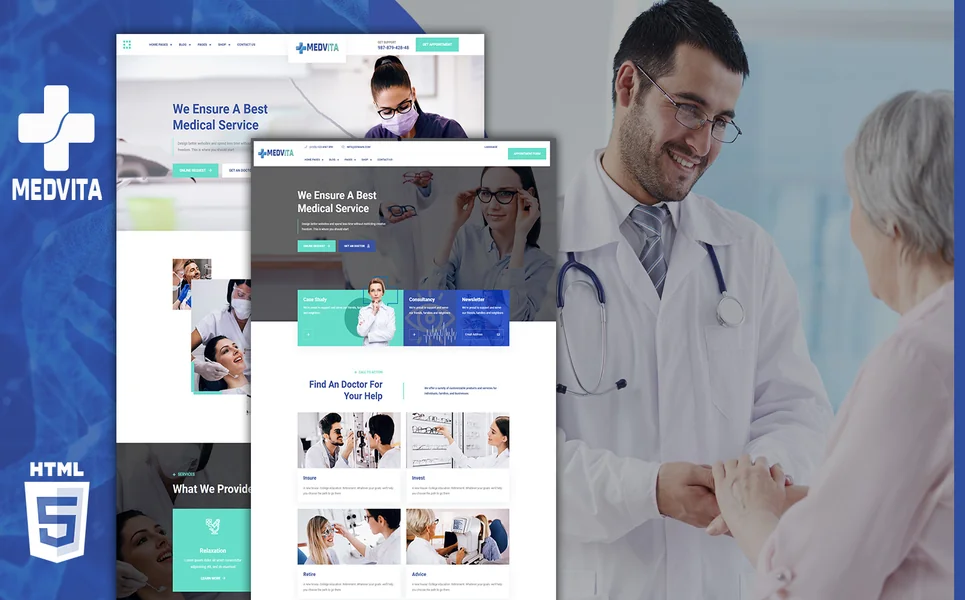 Medvita — Medical HTML5 Template