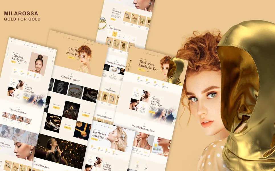 Milarossa — Luxury HTML5 Template