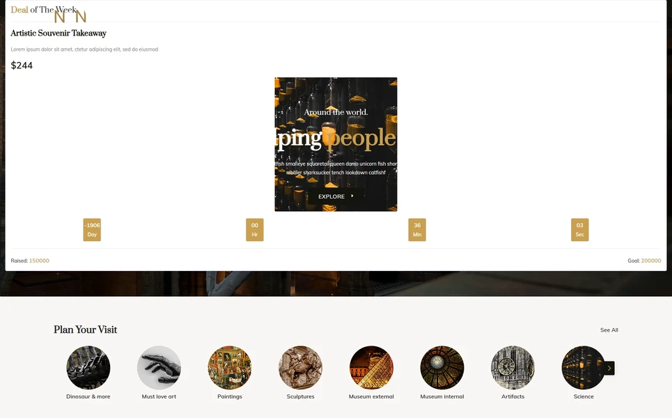 Nina — Gallery Angular Template